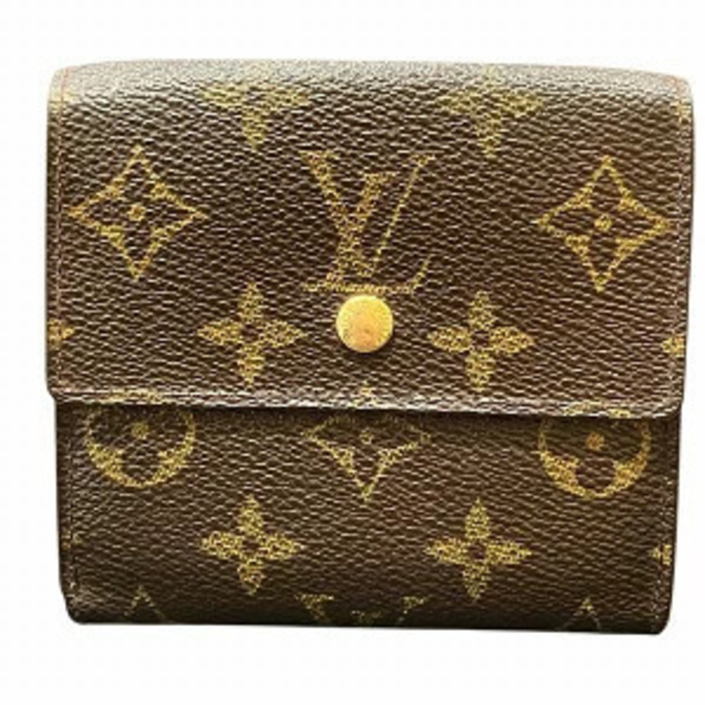 Louis Vuitton Monogram Portemonnaie Billet Carte Credit Bi fold Wallet